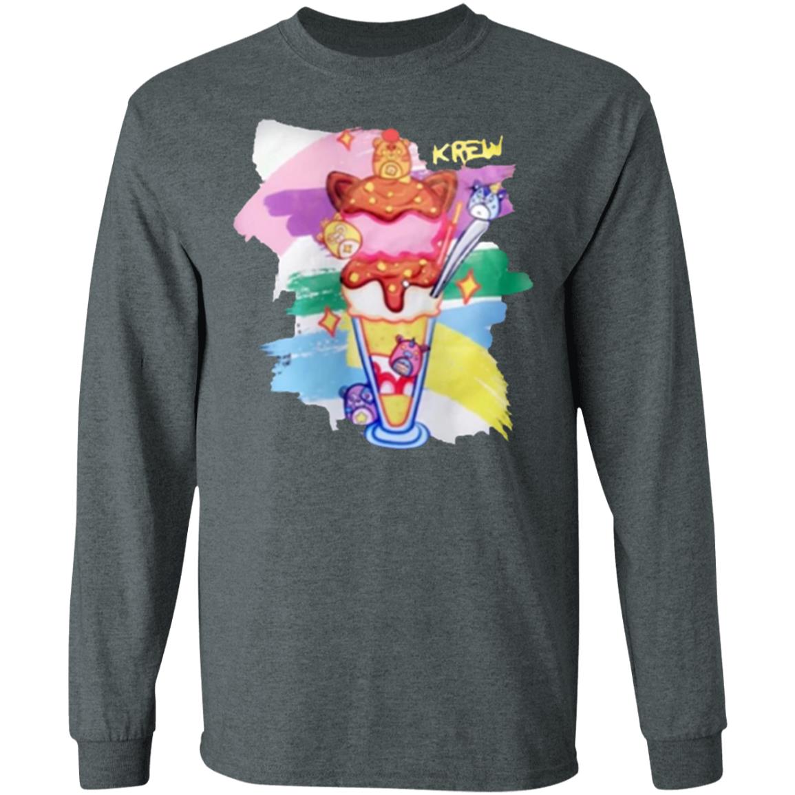 Itsfunneh Merch Krew Ice Cream 2020 shirt black - Teechipus