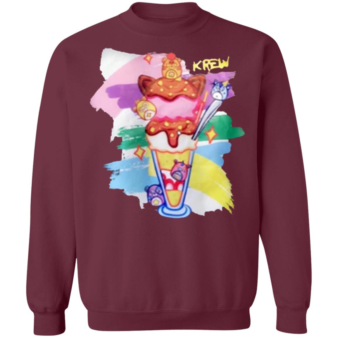 Itsfunneh Merch Krew Ice Cream 2020 shirt black - Teechipus