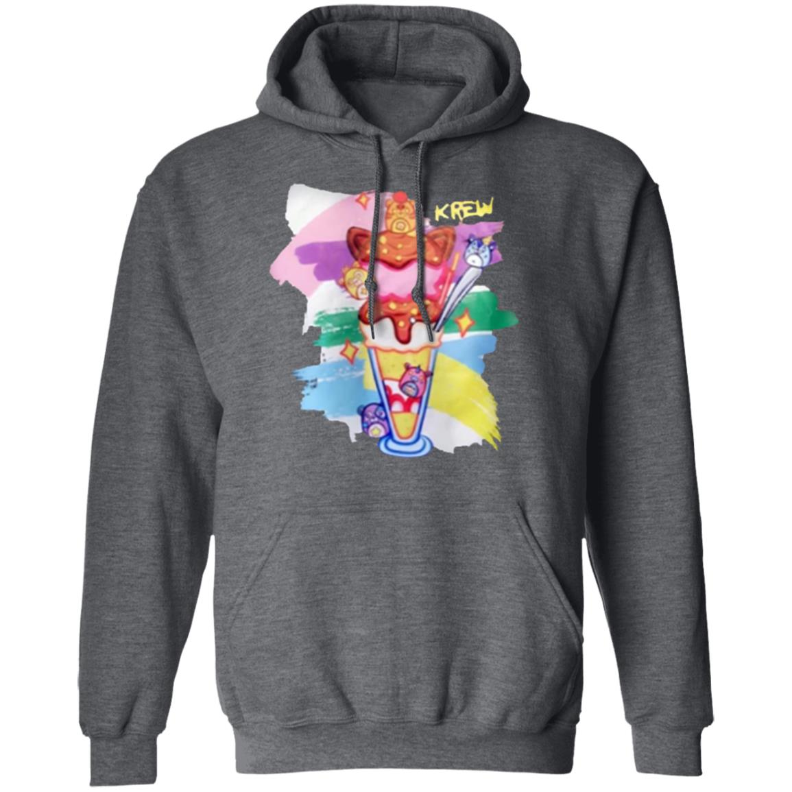 Itsfunneh Merch Krew Ice Cream 2020 T Shirt black shirt - Teechipus