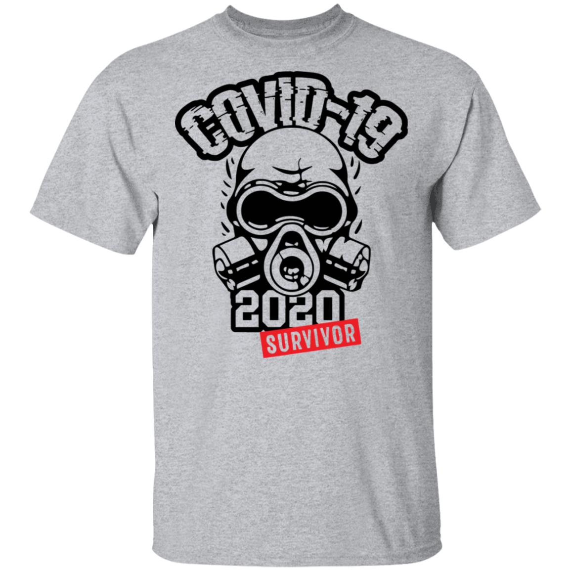 covid survivor t shirt white hoodie shirt - Teechipus