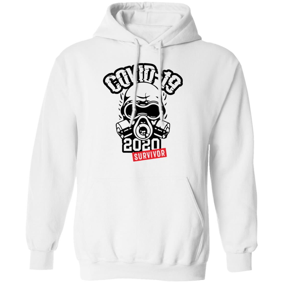 covid survivor t shirt white hoodie shirt - Teechipus
