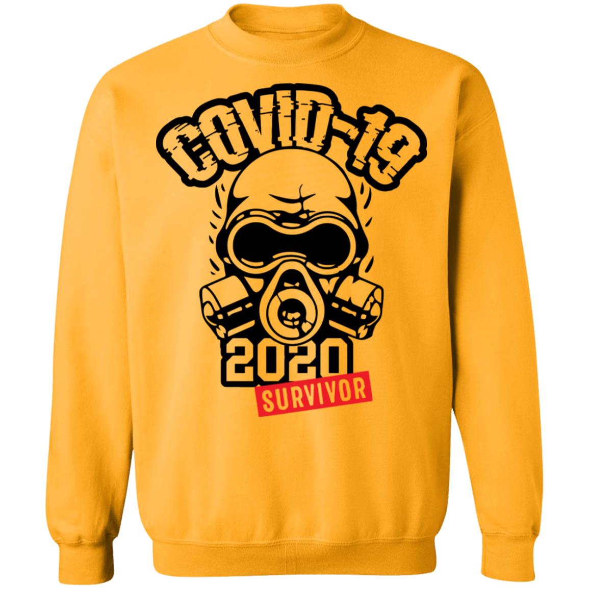 covid survivor t shirt white hoodie shirt - Teechipus