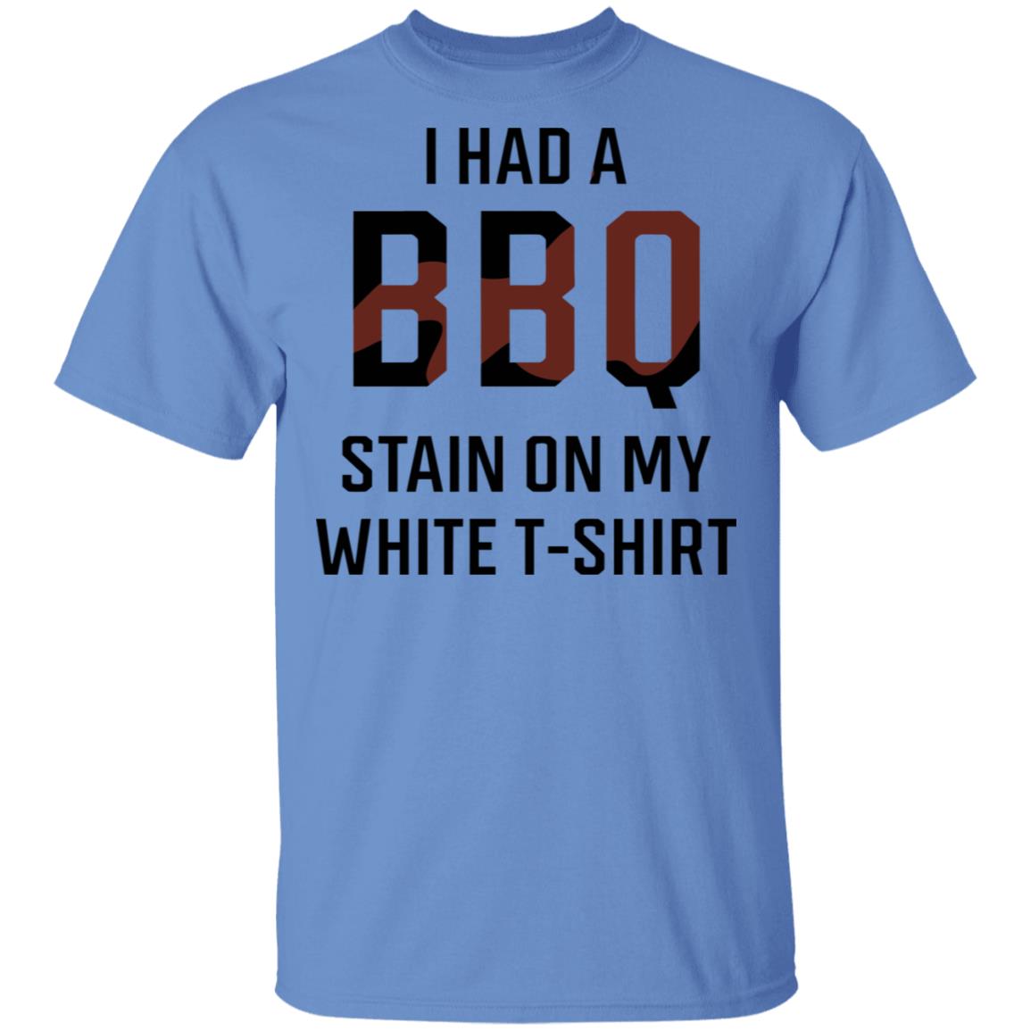 i had a bbq stain on my white t shirt white hoodie shirt - Teechipus