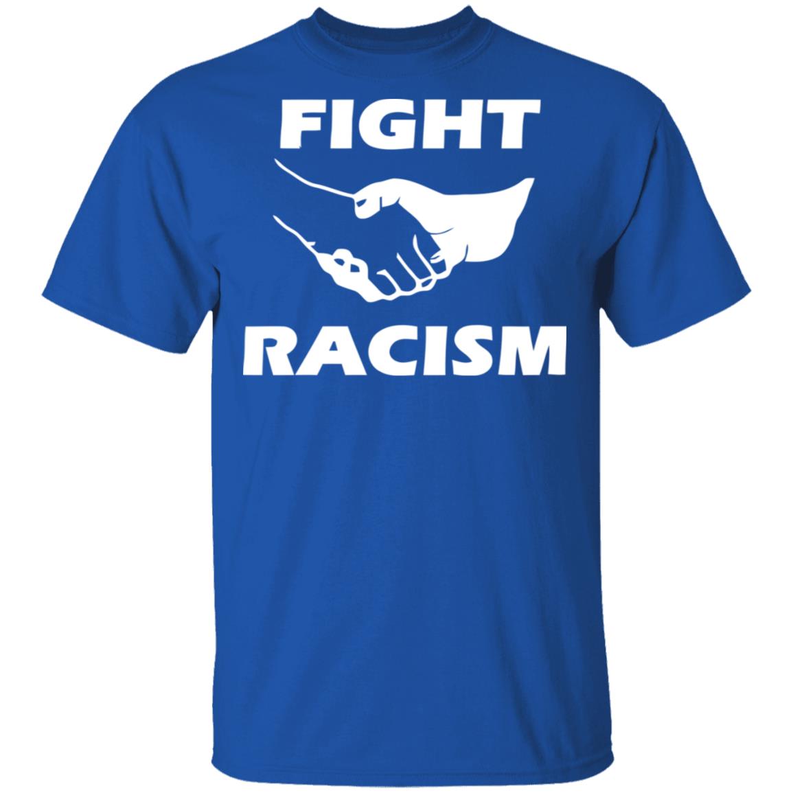 fight racism t shirt black hoodie shirt - Teechipus