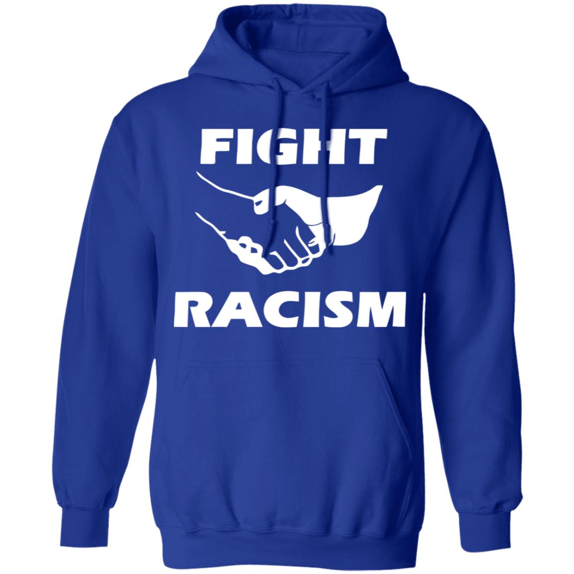 fight racism t shirt black hoodie shirt - Teechipus