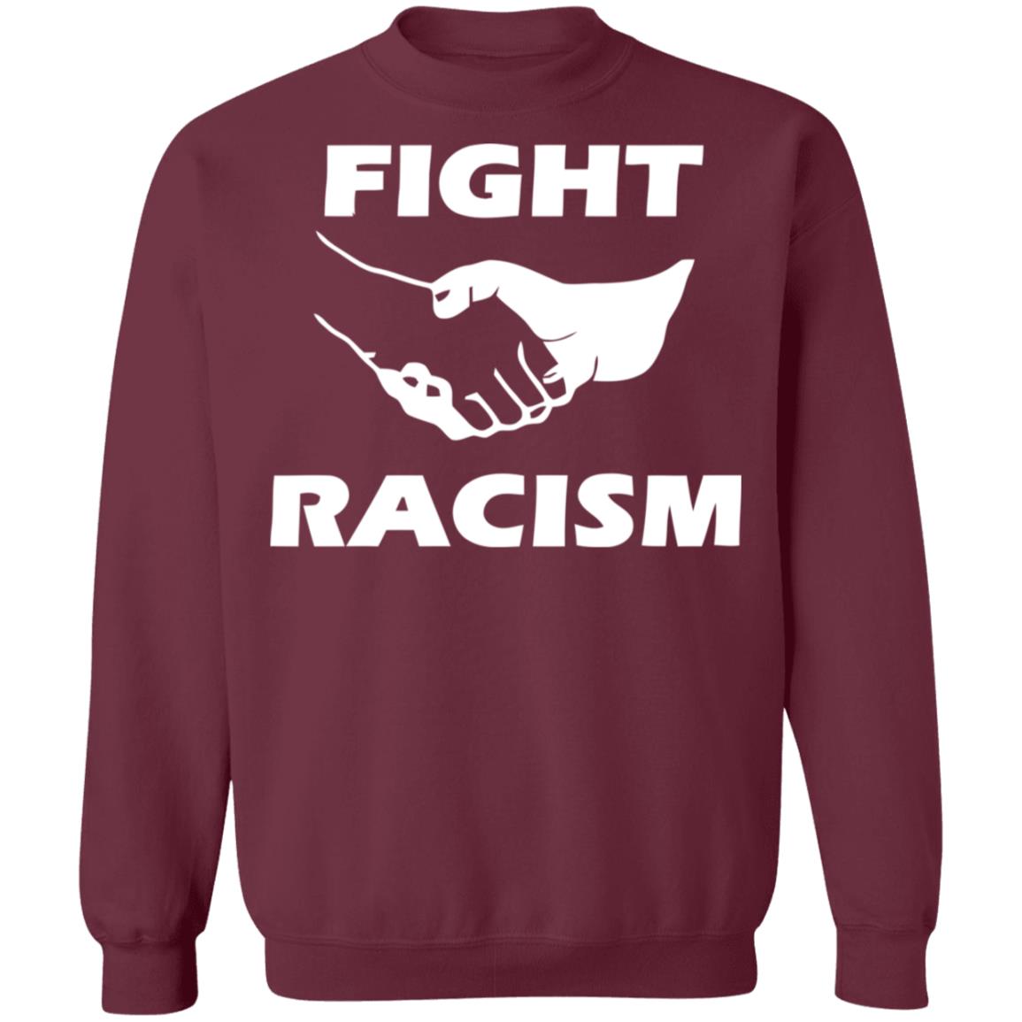 fight racism t shirt black hoodie shirt - Teechipus