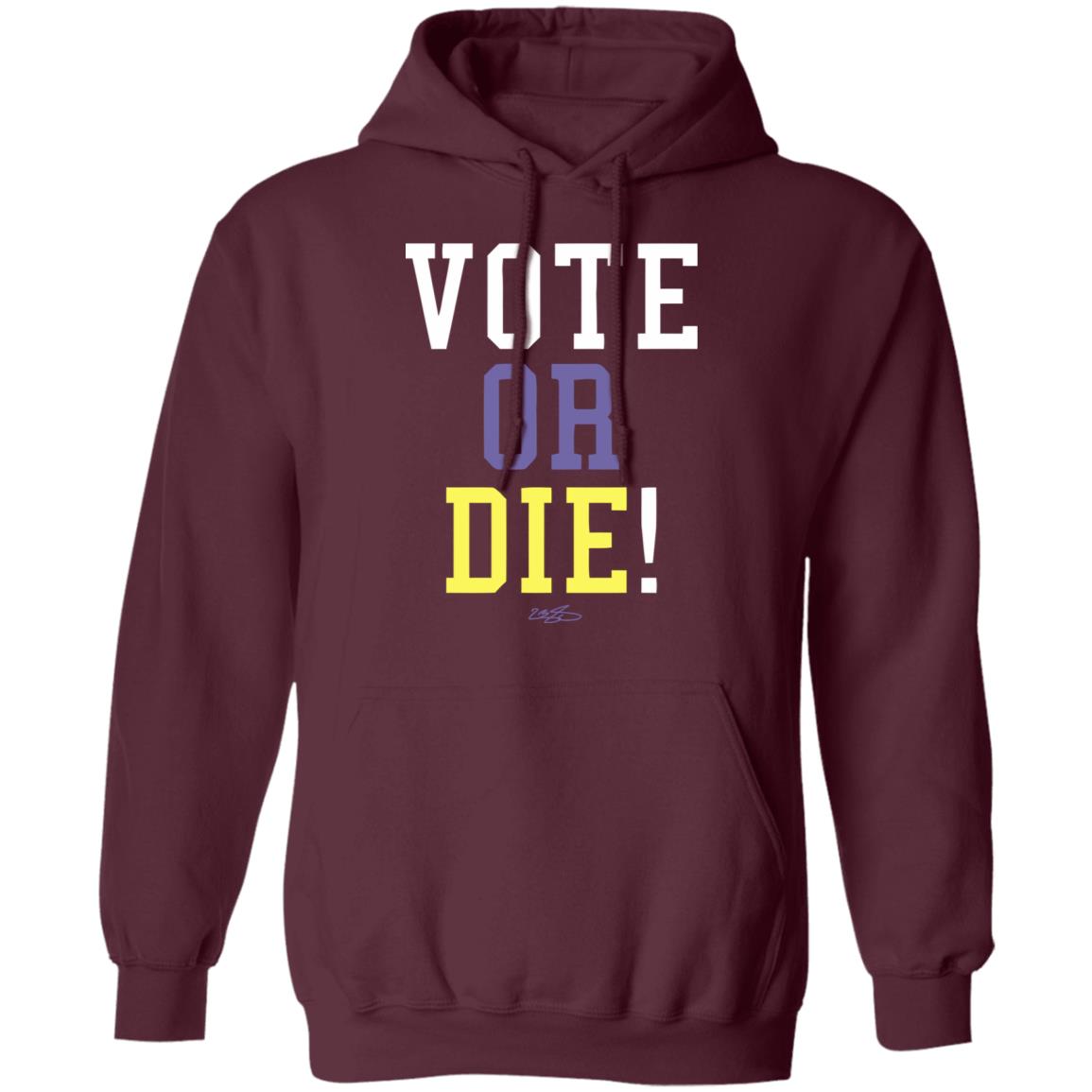 vote or die t shirt black hoodie shirt - Teechipus