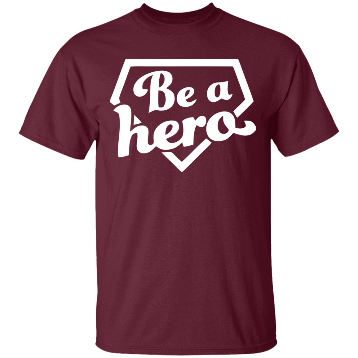 be a hero t shirt black hoodie shirt - Teechipus