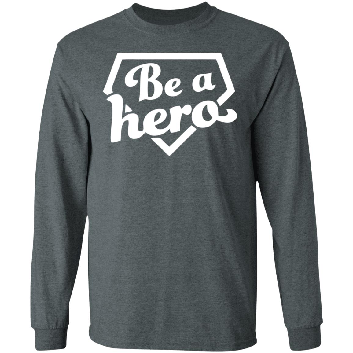 be a hero t shirt black hoodie shirt - Teechipus