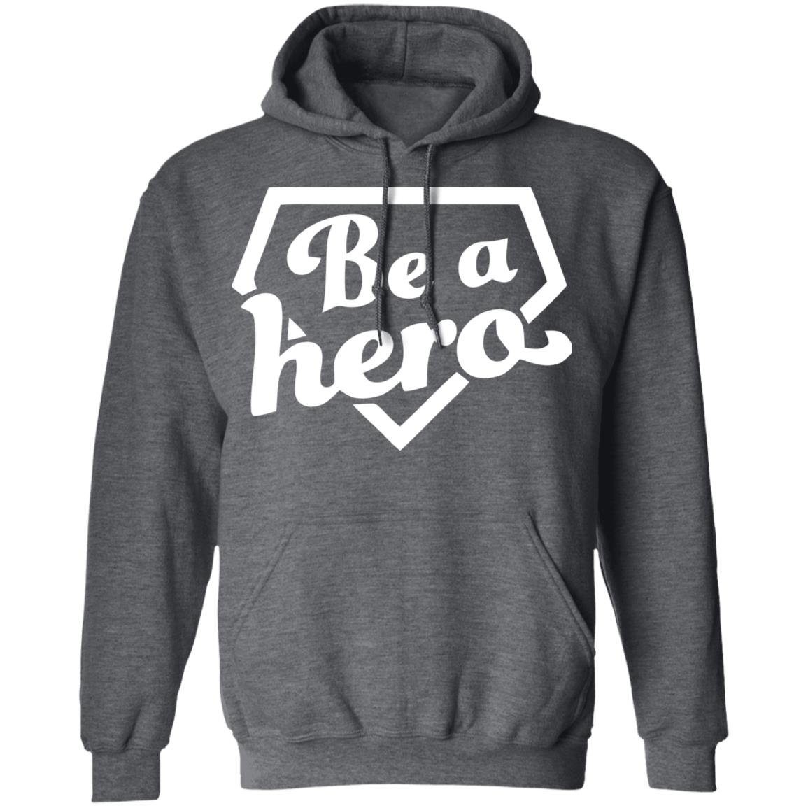 be a hero t shirt black hoodie shirt - Teechipus
