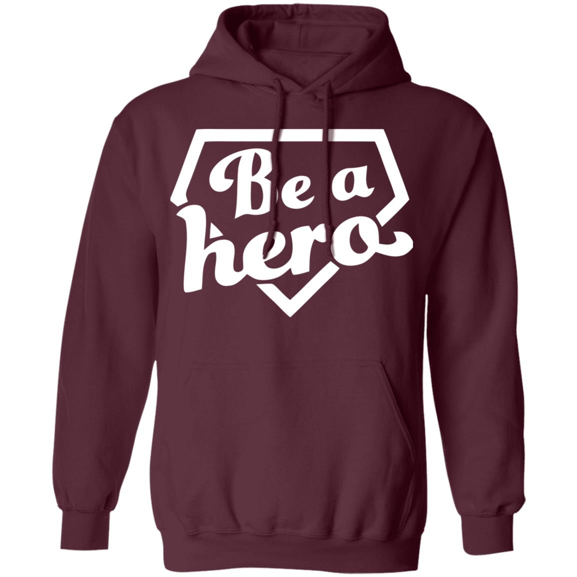 be a hero t shirt black hoodie shirt - Teechipus