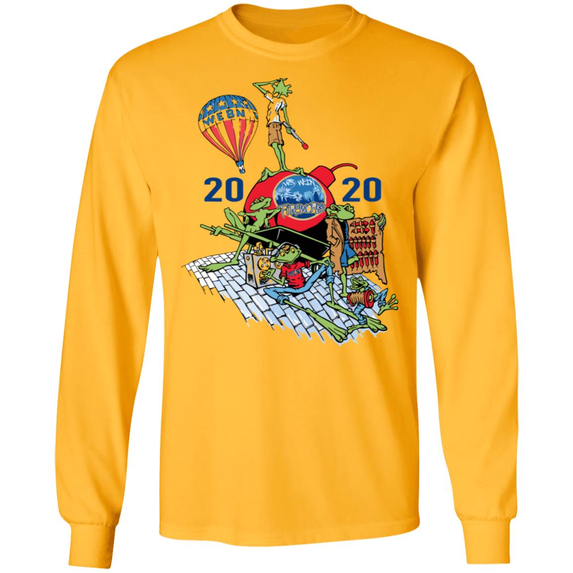 webn fireworks 2020 shirt white hoodie sweatshirt - Teechipus