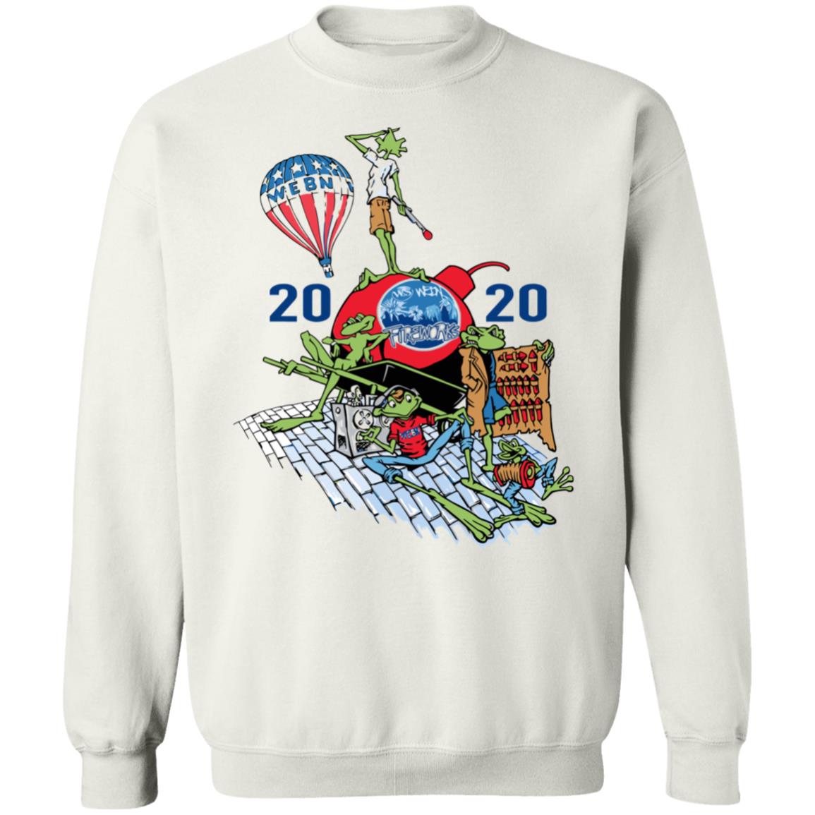 webn fireworks 2020 shirt white hoodie sweatshirt - Teechipus