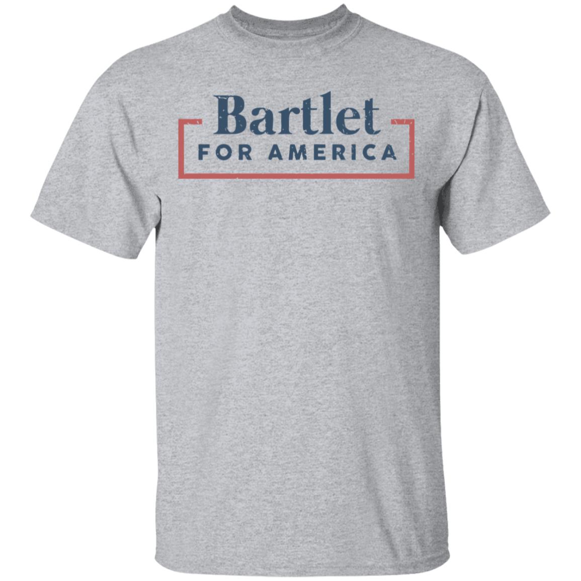Bartlet For America shirt white hoodie sweatshirt - Teechipus