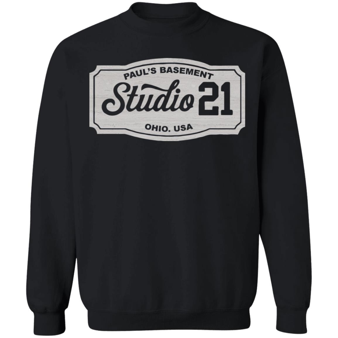 Studio 21 shirt black hoodie sweatshirt - Teechipus