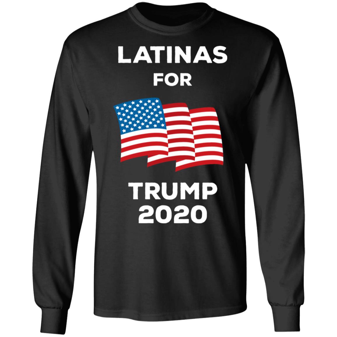 latinos for trump shirt black hoodie t shirt - Teechipus