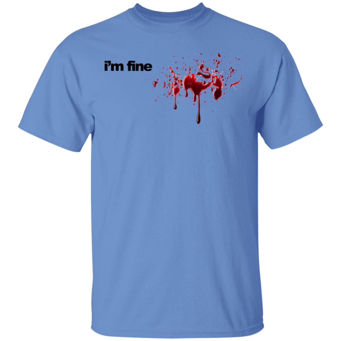 im fine t shirt white hoodie shirt - Teechipus