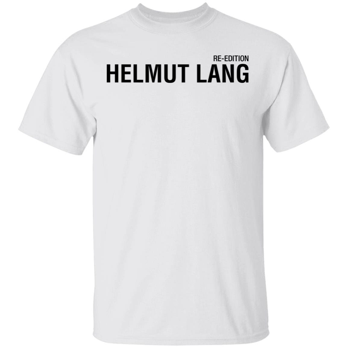 helmut lang t shirt white hoodie shirt - Teechipus