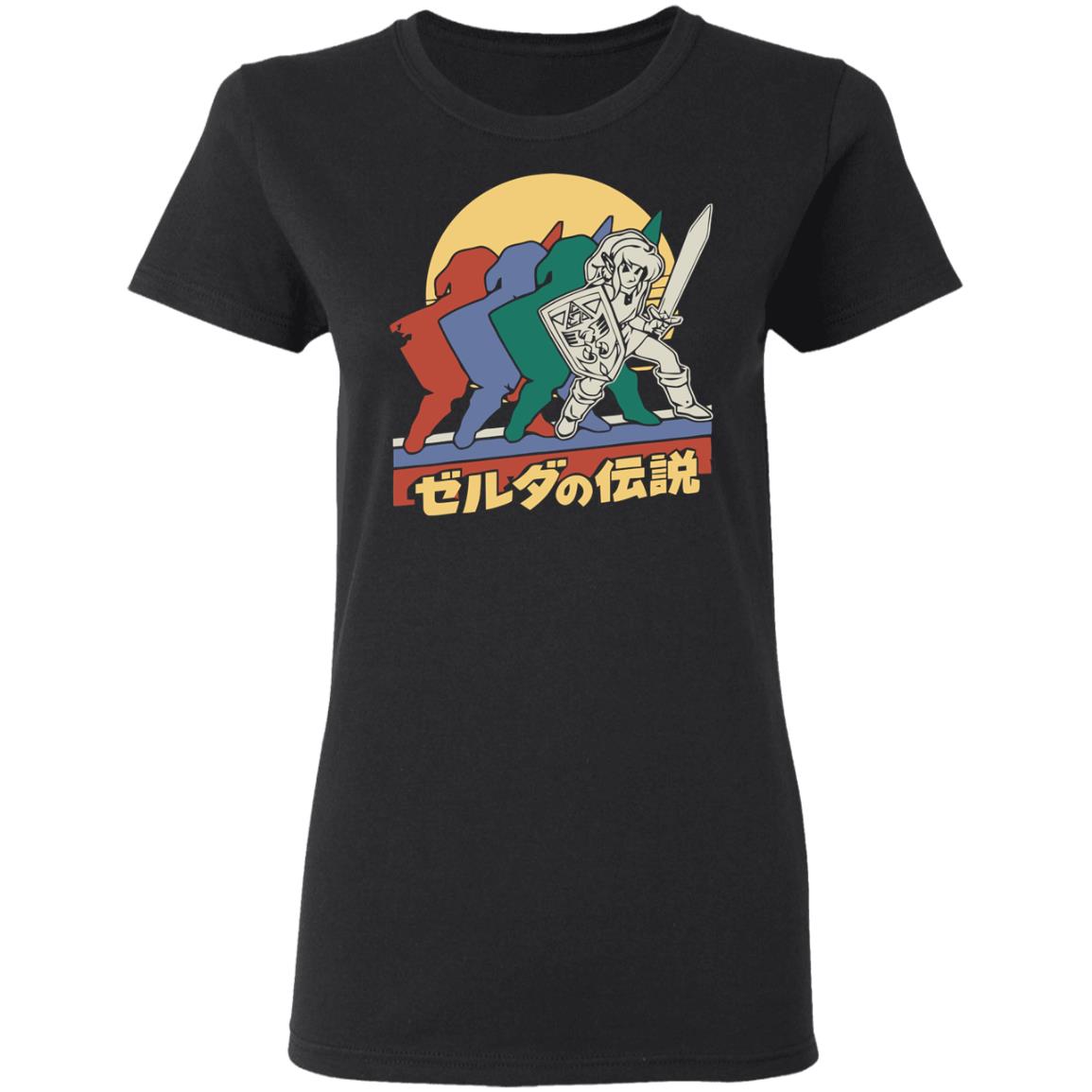 legend of zelda shirt black hoodie t shirt - Teechipus