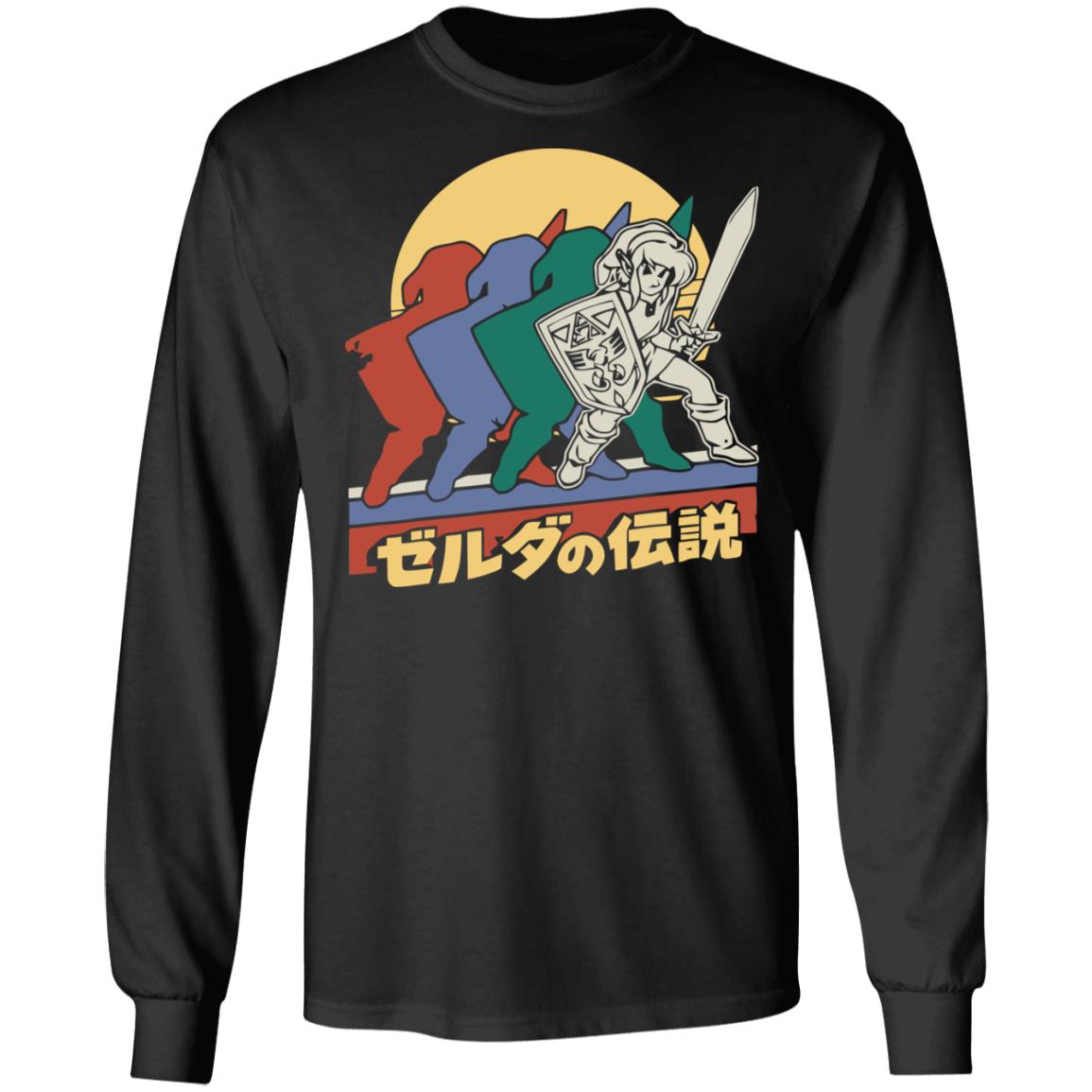 legend of zelda shirt black hoodie t shirt - Teechipus