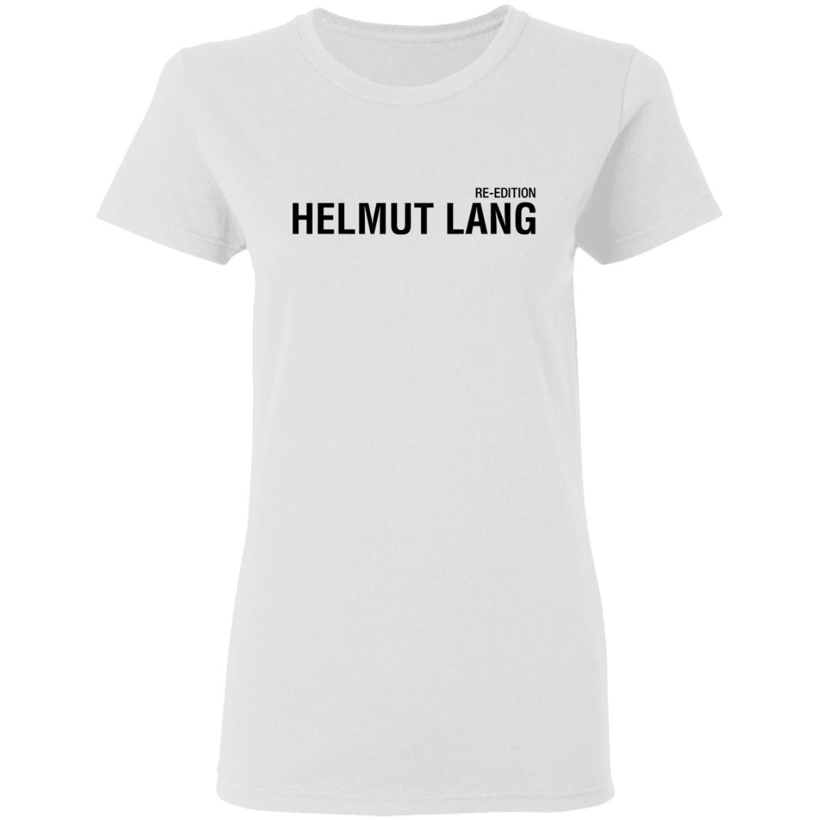 helmut lang t shirt white hoodie shirt - Teechipus