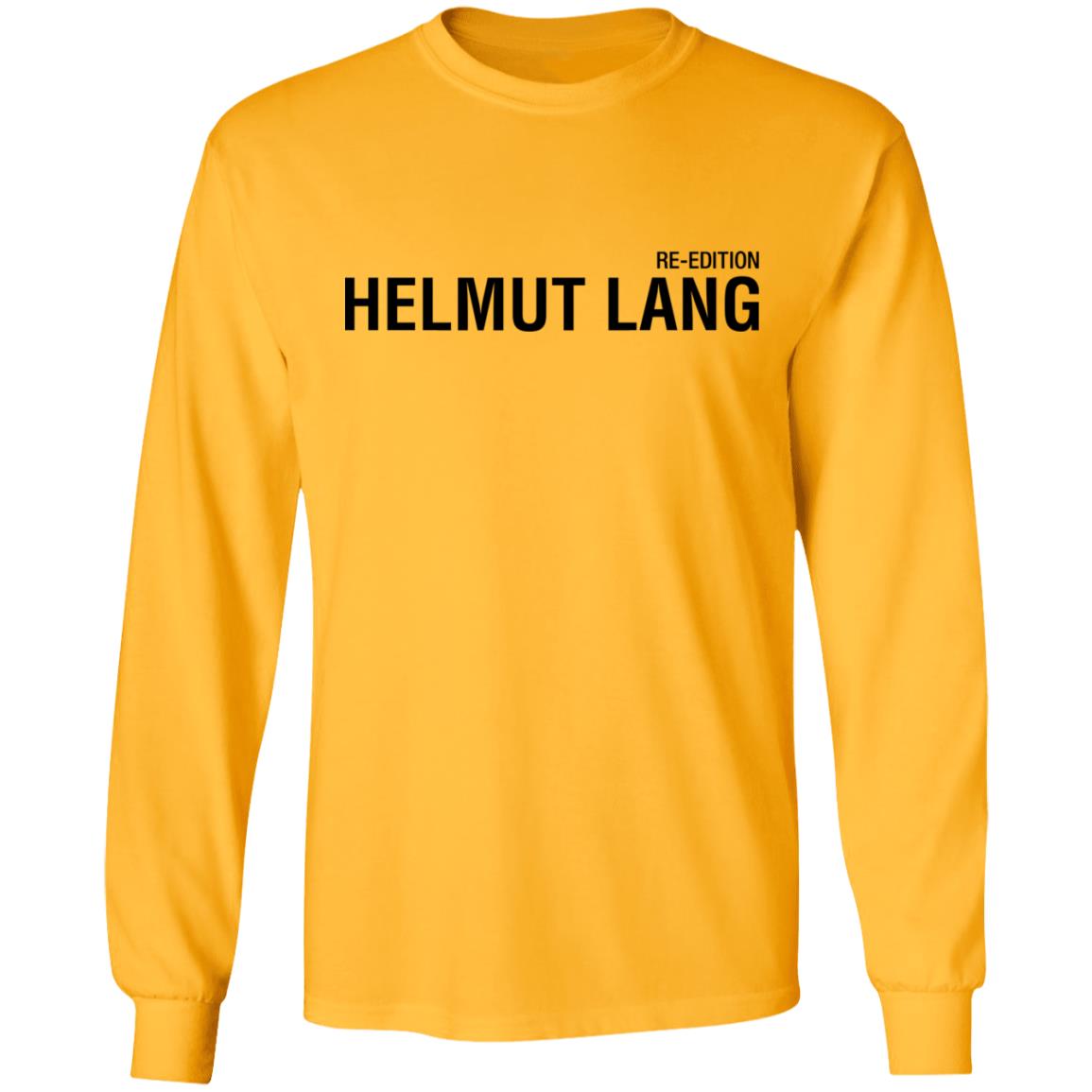 helmut lang t shirt white hoodie shirt - Teechipus