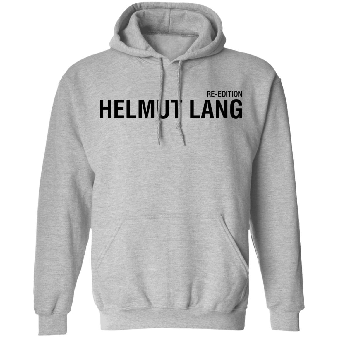 helmut lang t shirt white hoodie shirt - Teechipus
