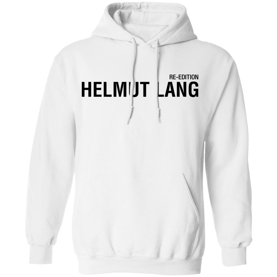 helmut lang t shirt white hoodie shirt - Teechipus