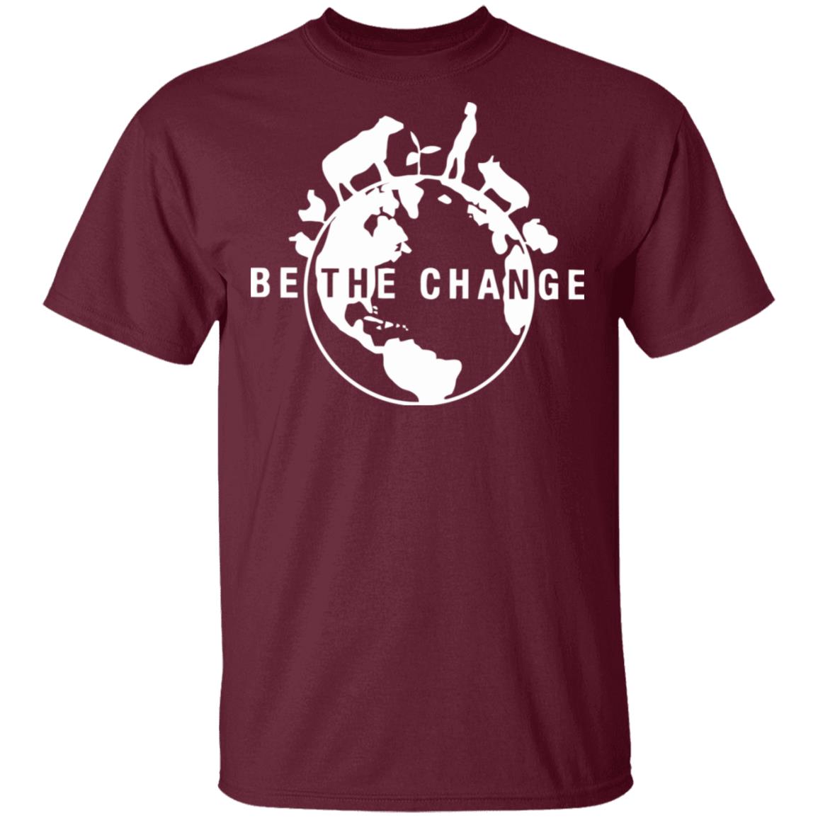 be the change shirt black hoodie t shirt - Teechipus