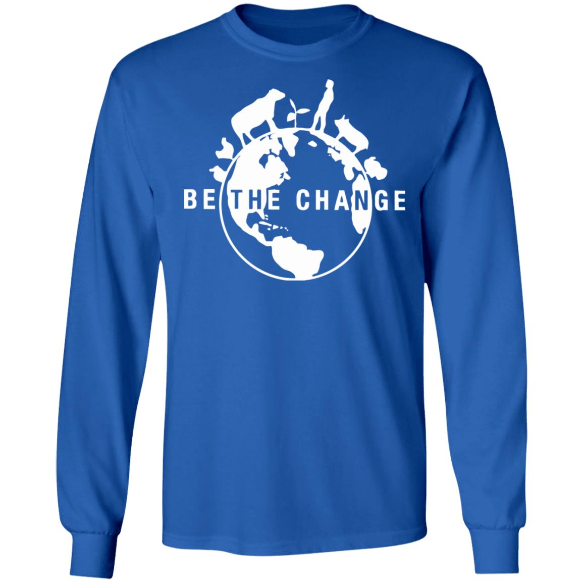 be the change shirt black hoodie t shirt - Teechipus