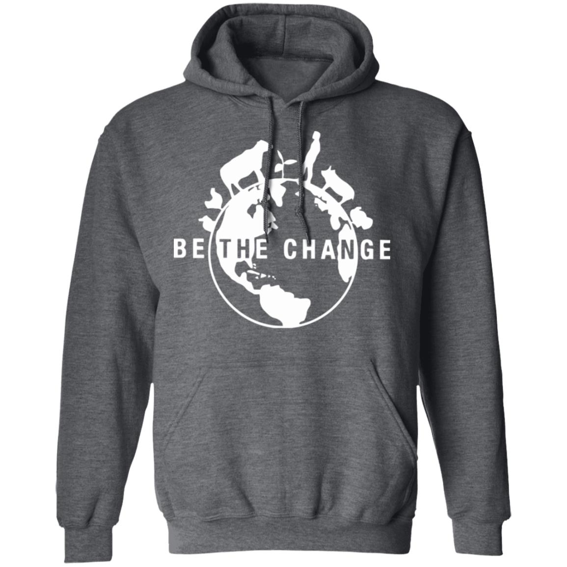 be the change shirt black hoodie t shirt - Teechipus