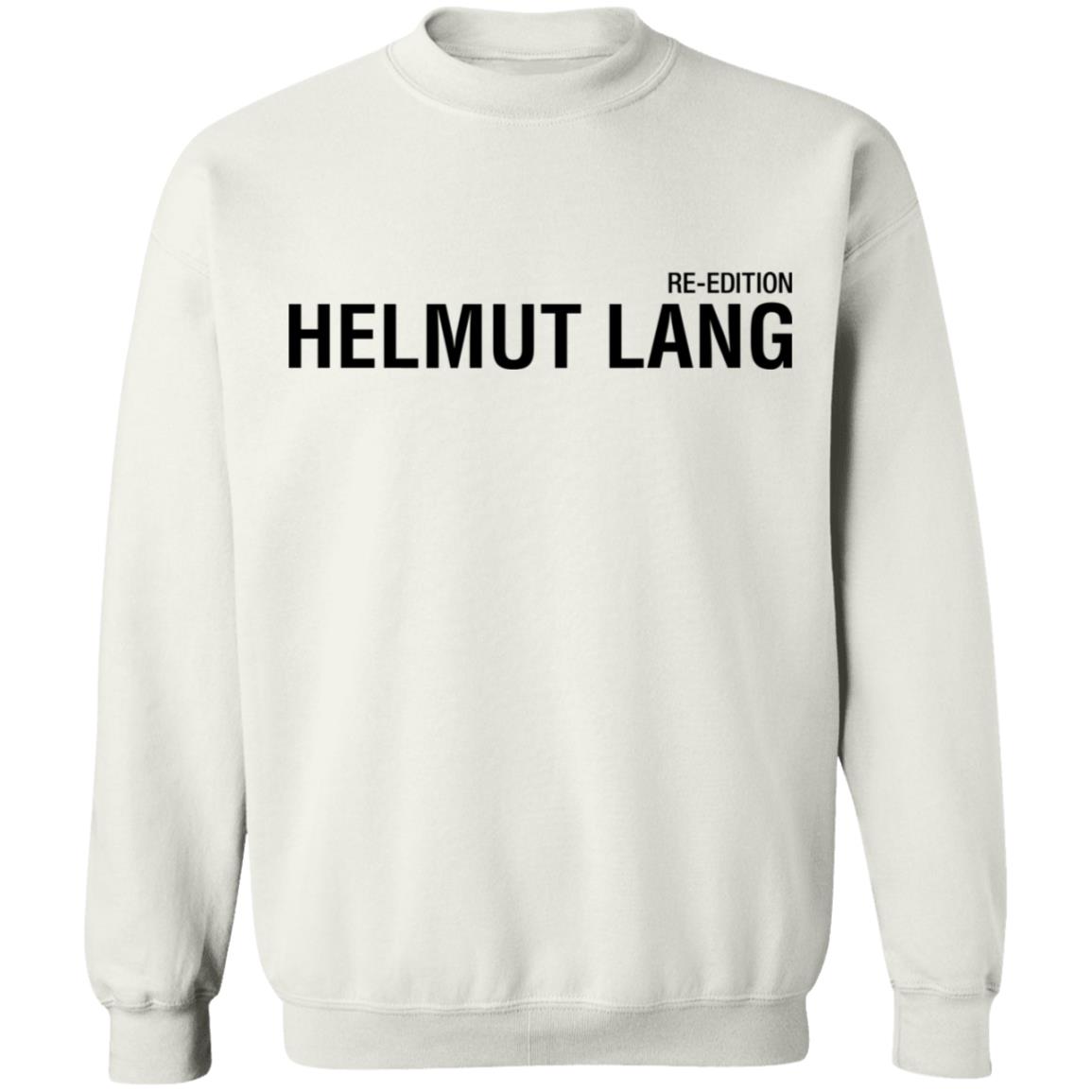 helmut lang t shirt white hoodie shirt - Teechipus
