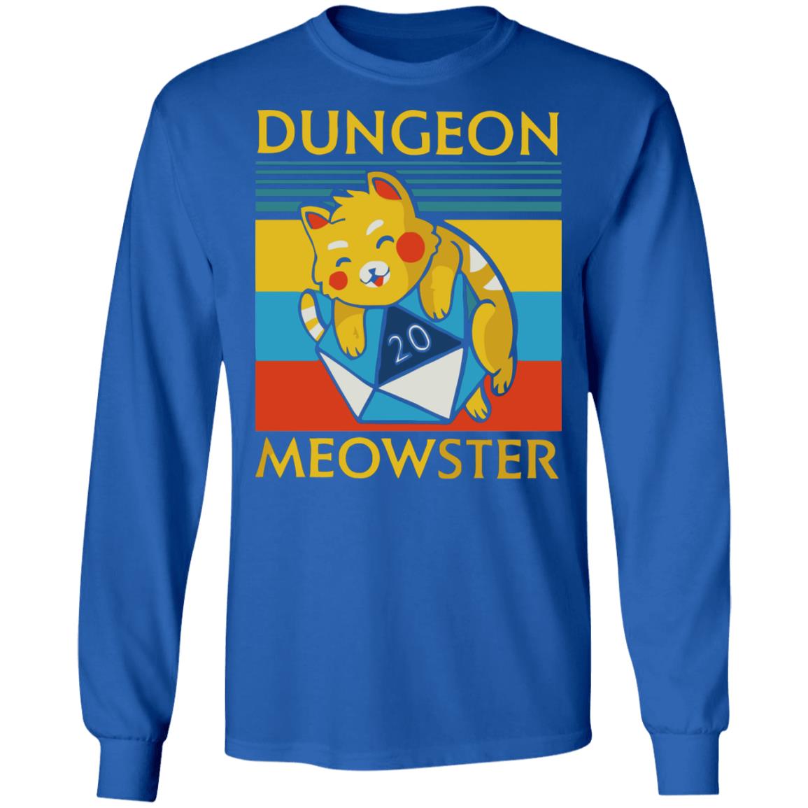 Dungeon meowster shirt black hoodie sweatshirt - Teechipus