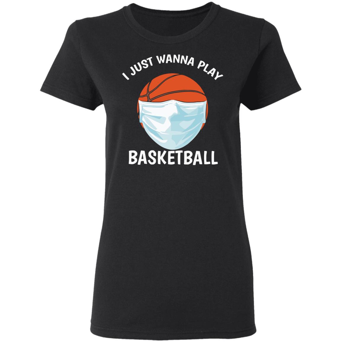 I just Wanna Play Basketball shirt black hoodie sweatshirt - Teechipus