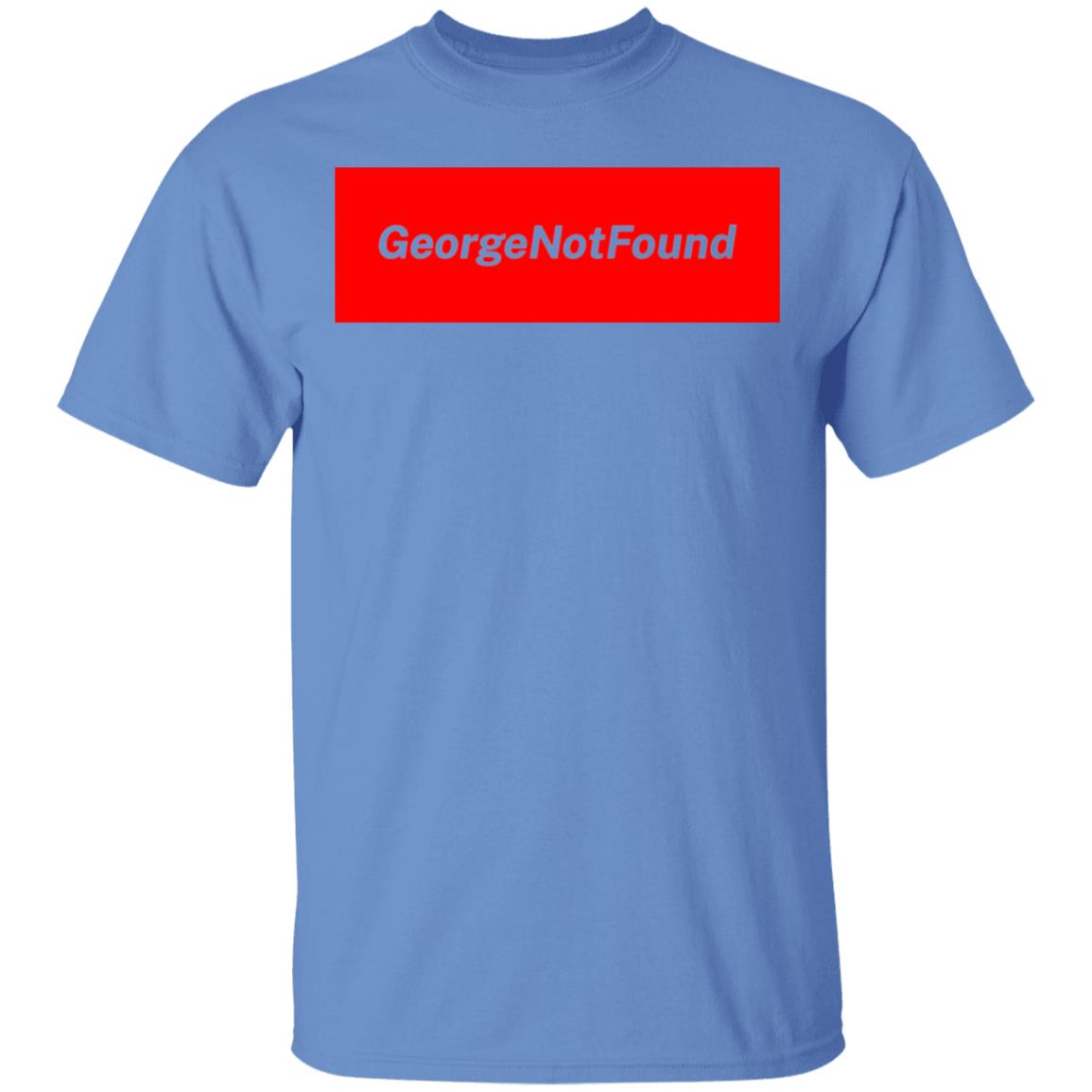 george not found merch t shirt white hoodie shirt - Teechipus