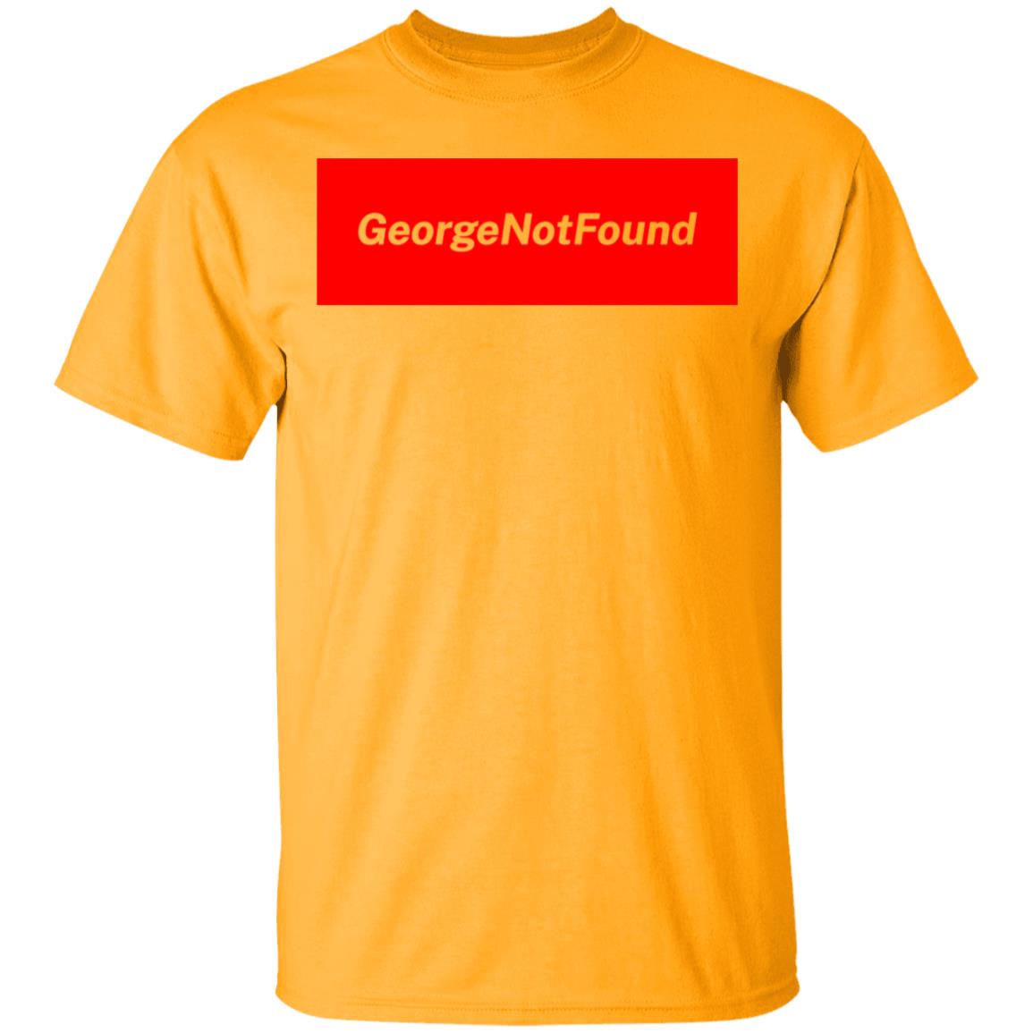 george not found merch t shirt white hoodie shirt - Teechipus