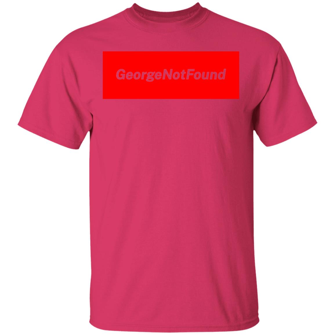 george not found merch t shirt white hoodie shirt - Teechipus