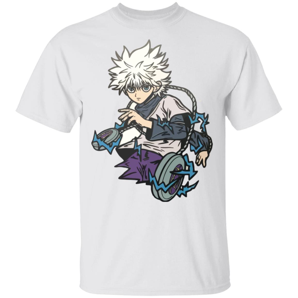killua shirt white hoodie sweatshirt - Teechipus