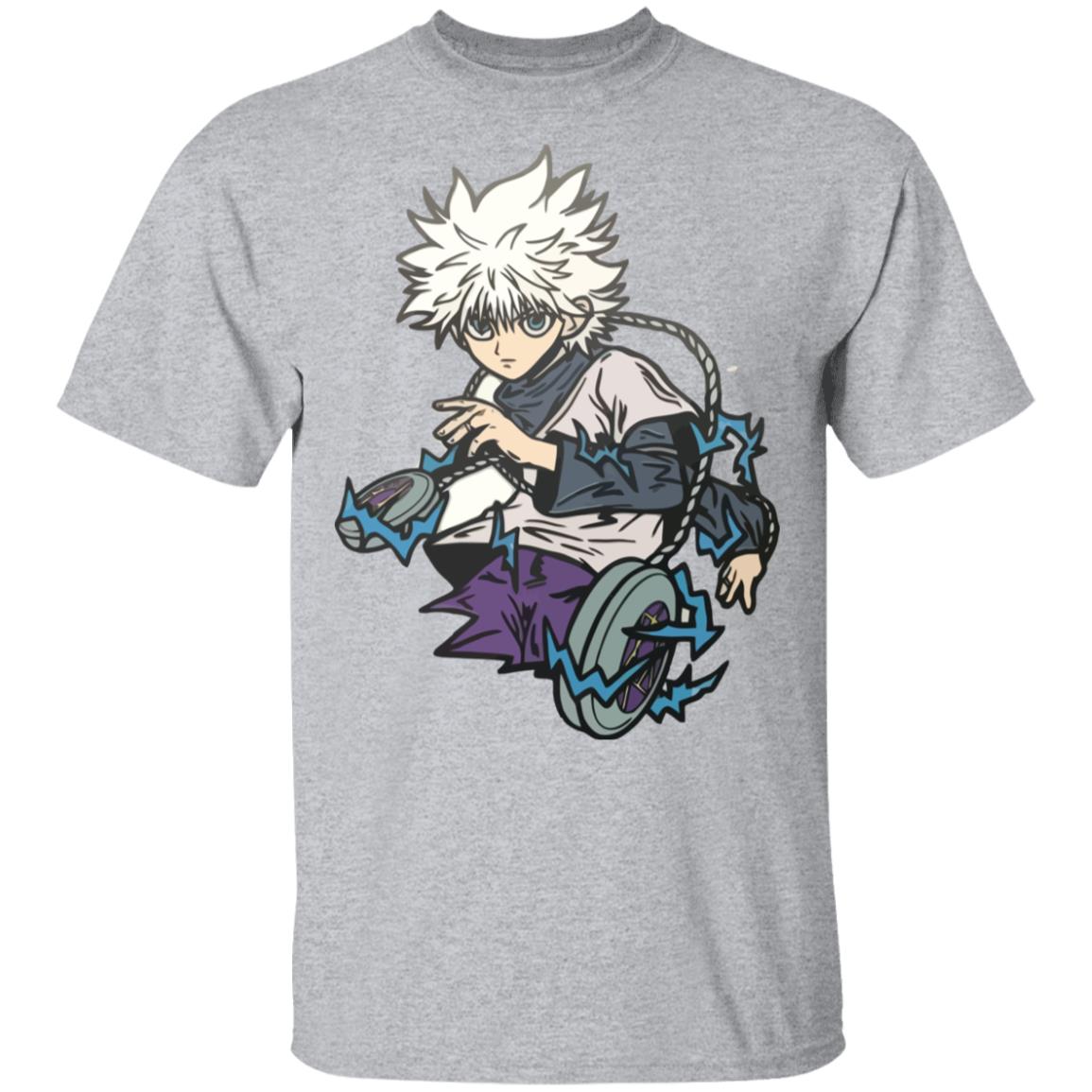 killua shirt white hoodie sweatshirt - Teechipus