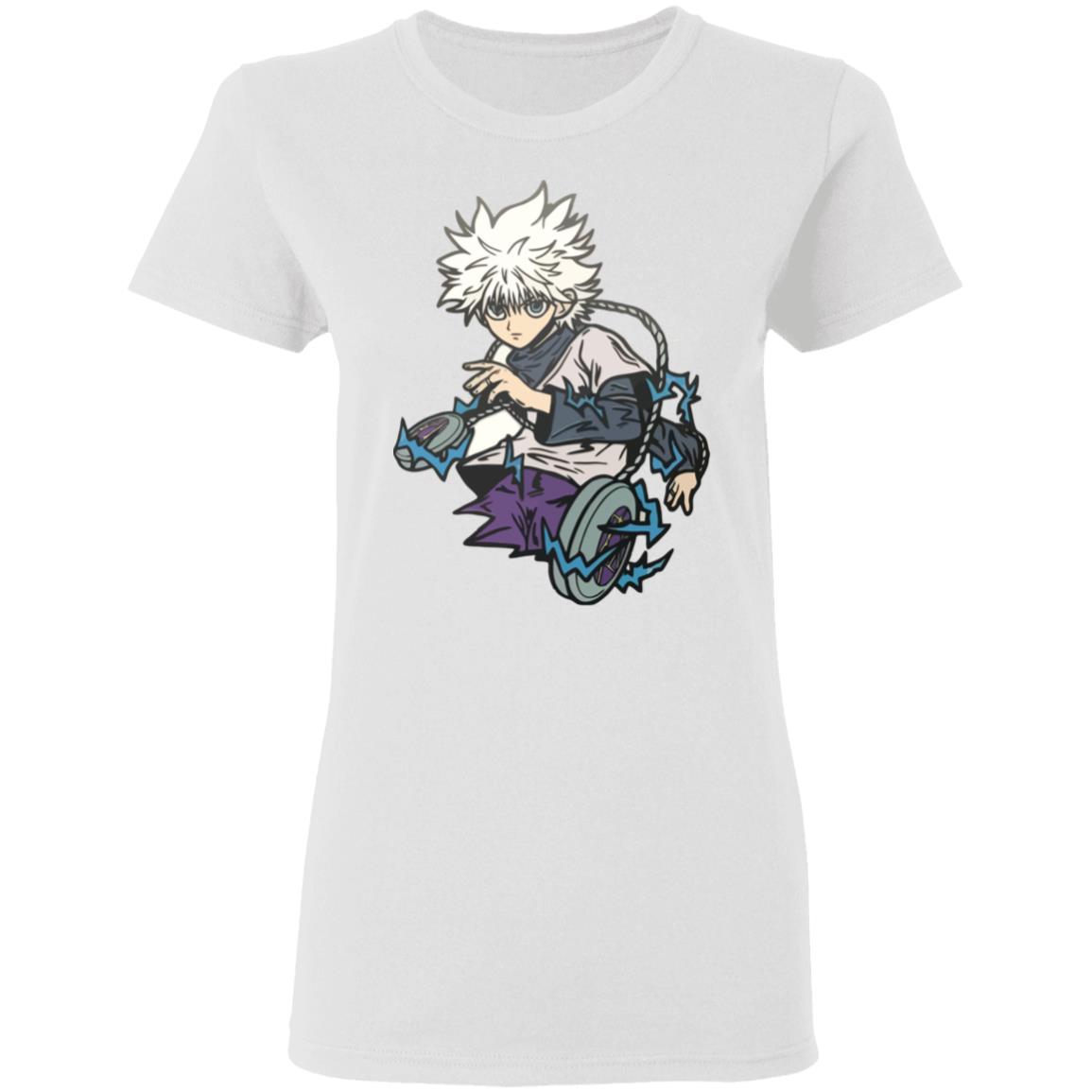 killua shirt white hoodie sweatshirt - Teechipus