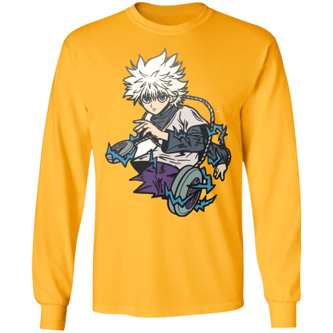 killua shirt white hoodie sweatshirt - Teechipus