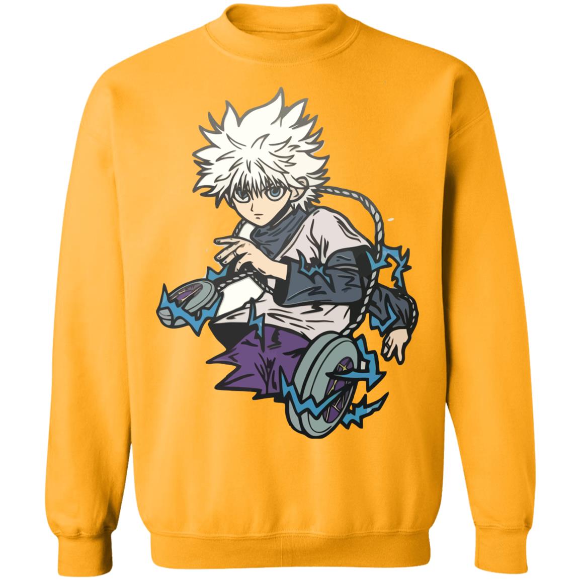 killua shirt white hoodie sweatshirt - Teechipus