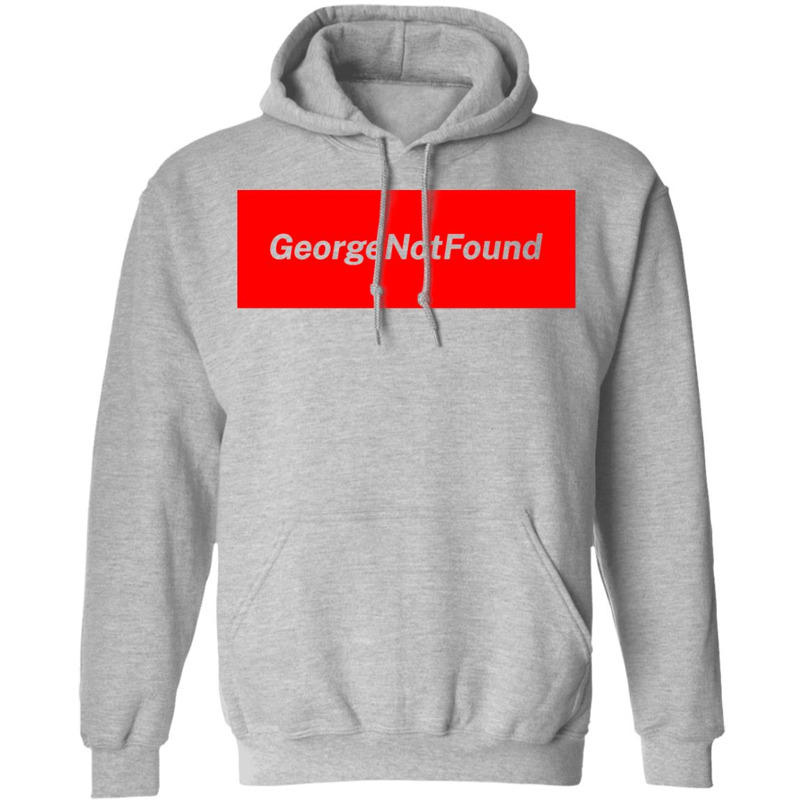 george not found merch t shirt white hoodie shirt - Teechipus