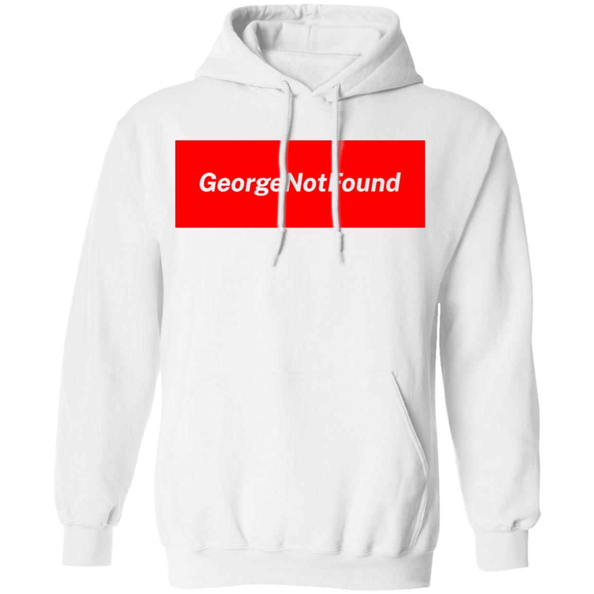 george not found merch t shirt white hoodie shirt - Teechipus