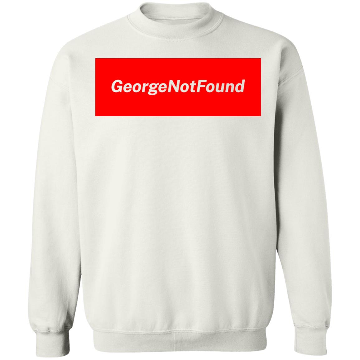 george not found merch t shirt white hoodie shirt - Teechipus