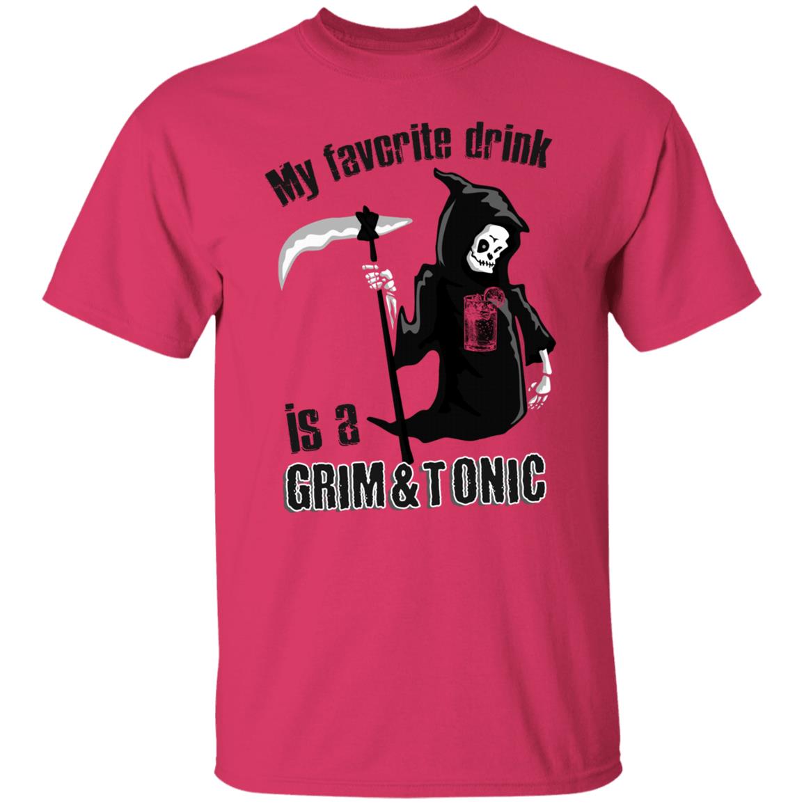Grim And Tonic t shirt white hoodie sweatshirt - Teechipus