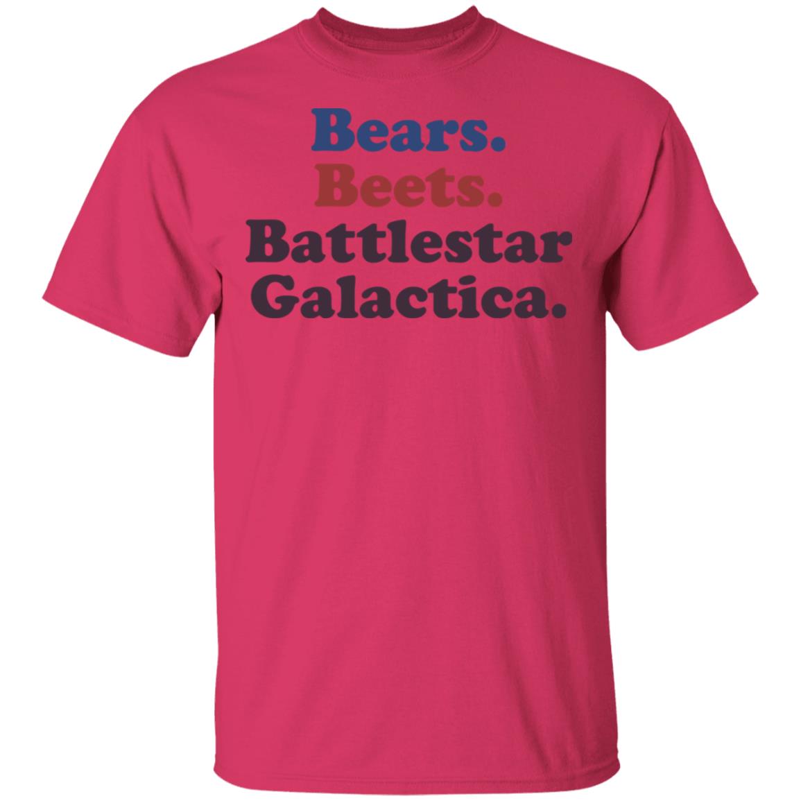 bears beets battlestar galactica t shirt white hoodie shirt - Teechipus
