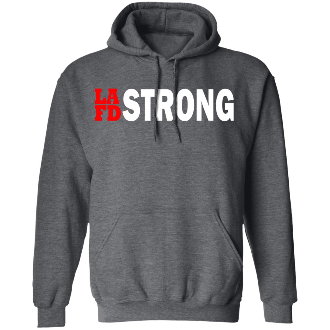 lafd strong t shirt black hoodie sweatshirt - Teechipus