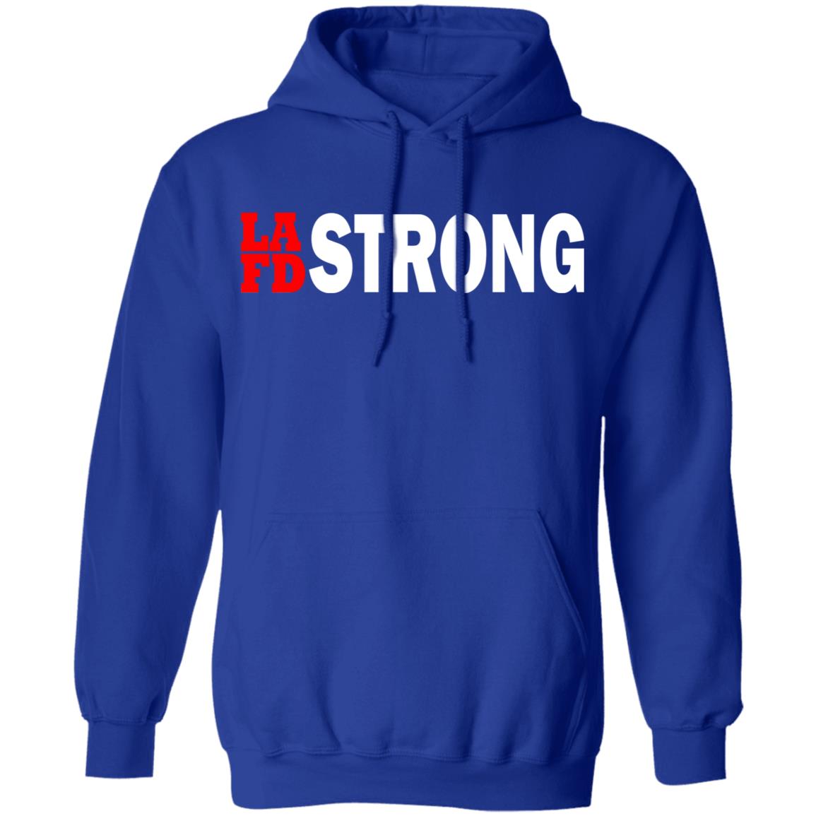 lafd strong t shirt black hoodie sweatshirt - Teechipus