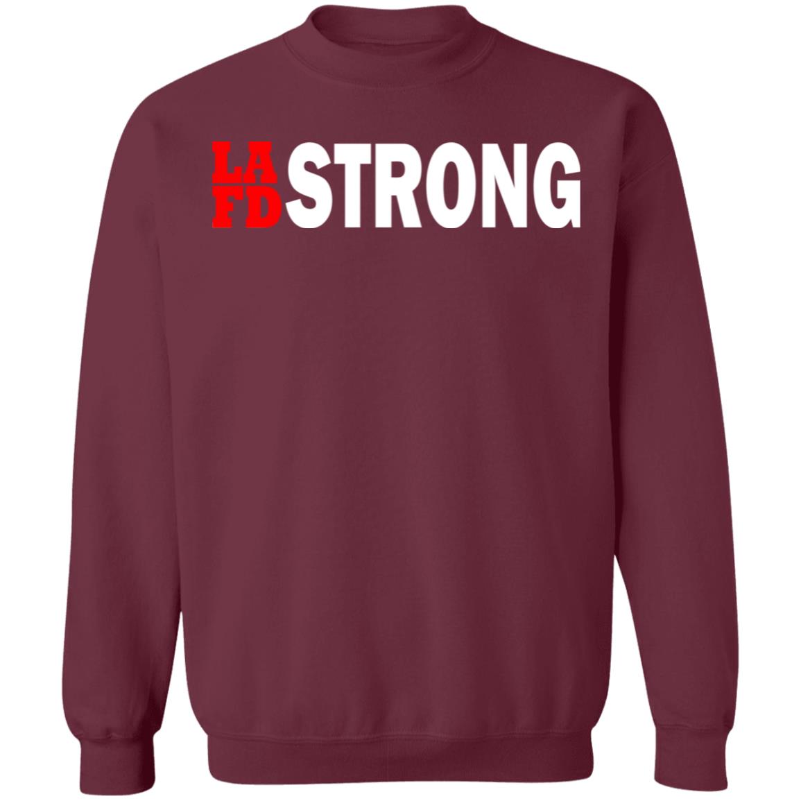 lafd strong t shirt black hoodie sweatshirt - Teechipus